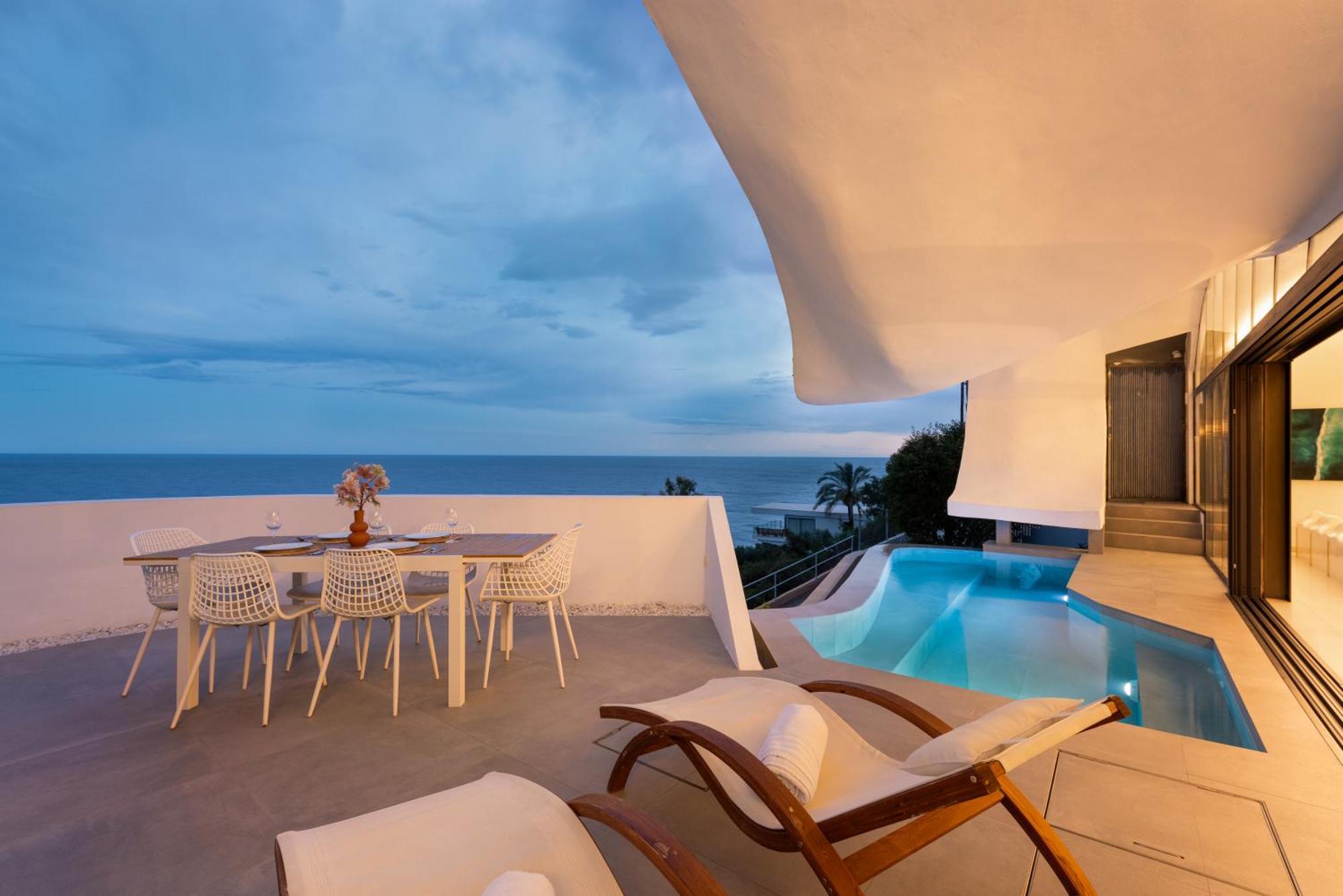 Rentitspain Casa Del Acantilado Piscina Climatizada Salobrena Luaran gambar