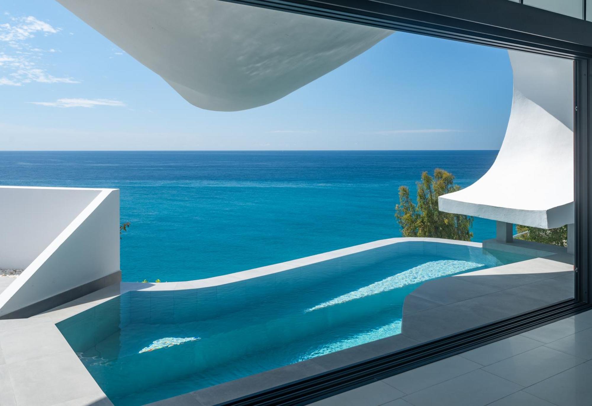 Rentitspain Casa Del Acantilado Piscina Climatizada Salobrena Luaran gambar
