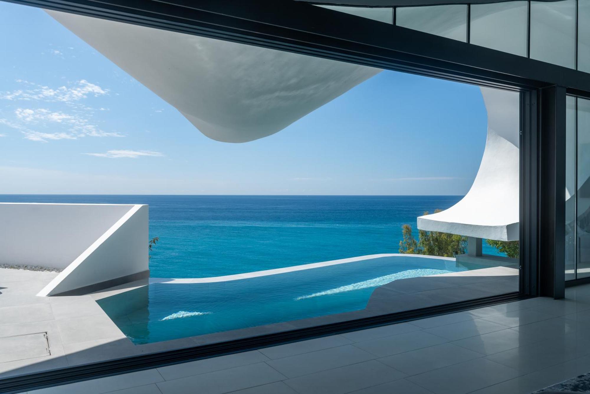 Rentitspain Casa Del Acantilado Piscina Climatizada Salobrena Luaran gambar