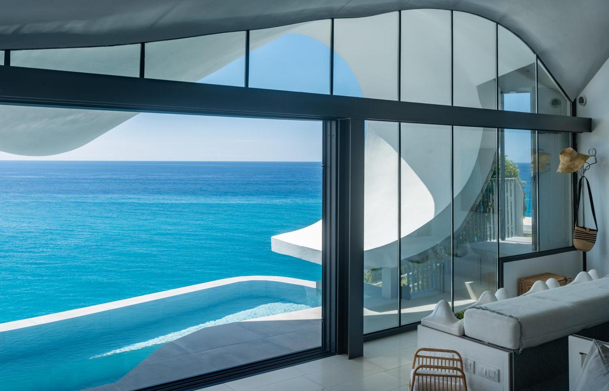 Rentitspain Casa Del Acantilado Piscina Climatizada Salobrena Luaran gambar