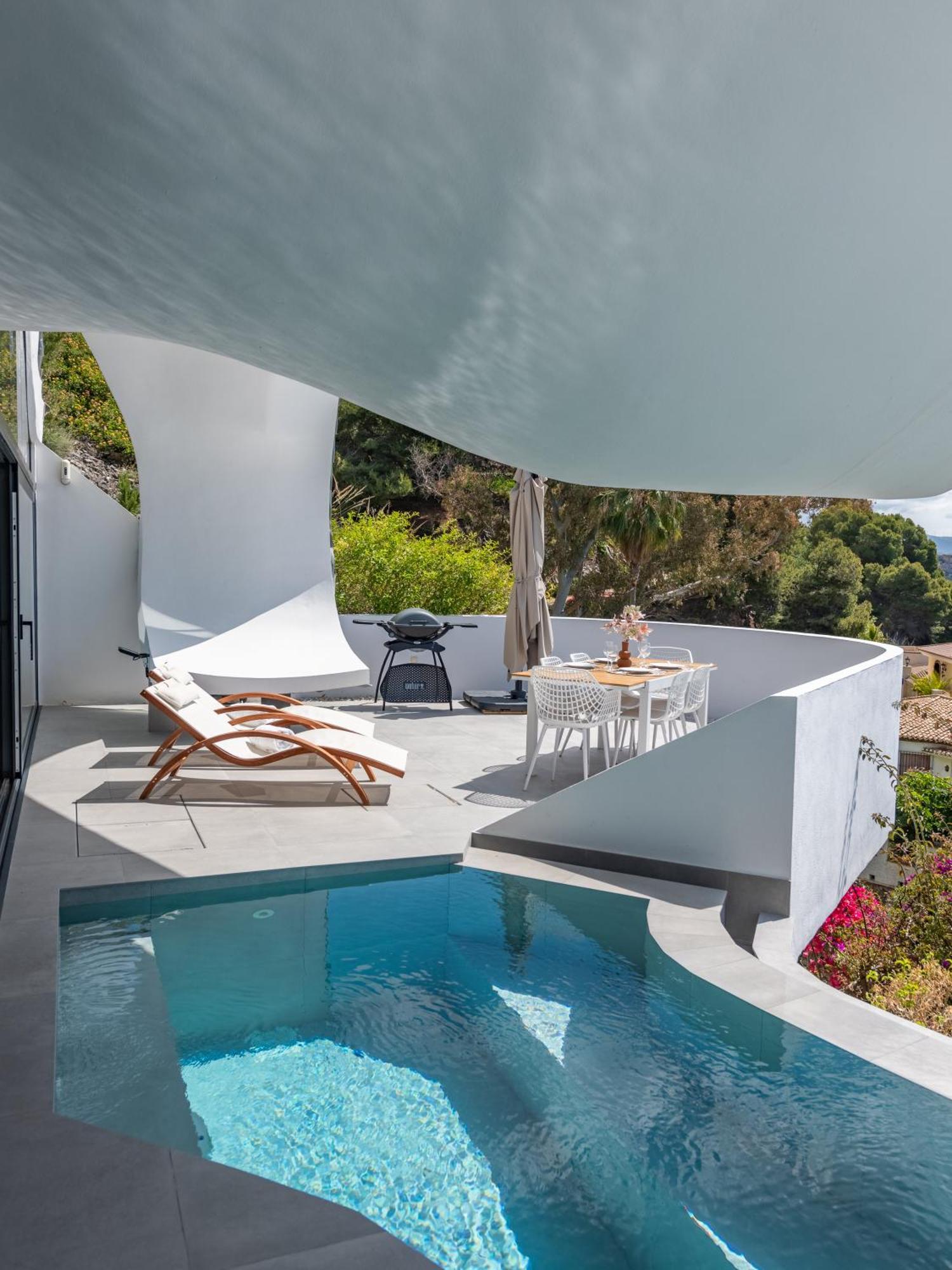 Rentitspain Casa Del Acantilado Piscina Climatizada Salobrena Luaran gambar