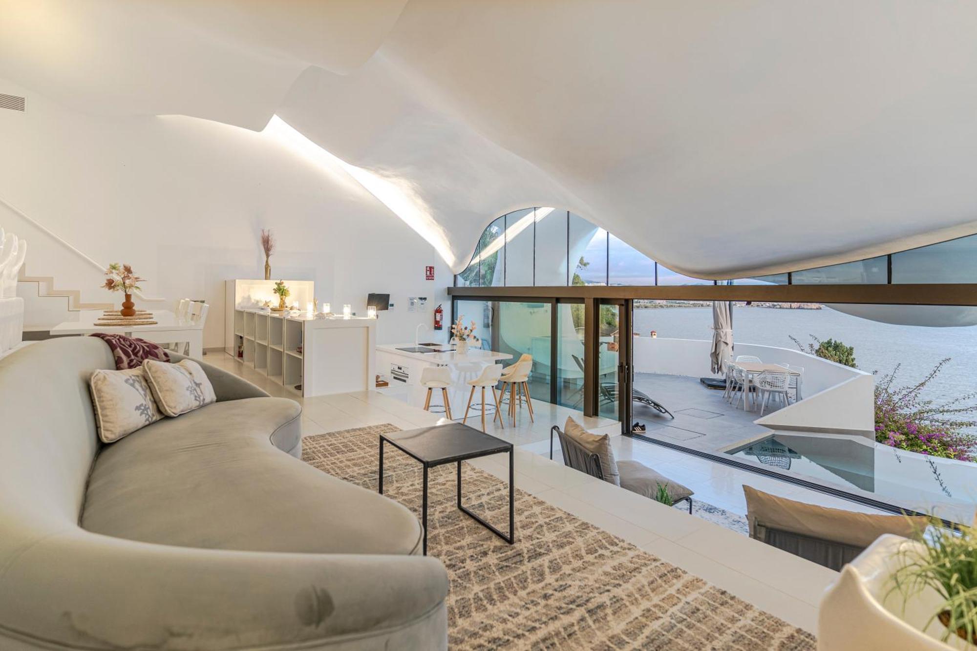 Rentitspain Casa Del Acantilado Piscina Climatizada Salobrena Luaran gambar